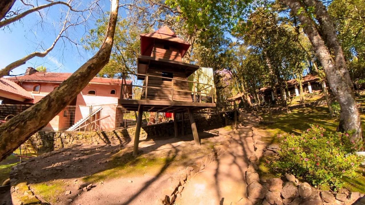 Apto No Centro De Gramado Com Piscina Termica Екстер'єр фото